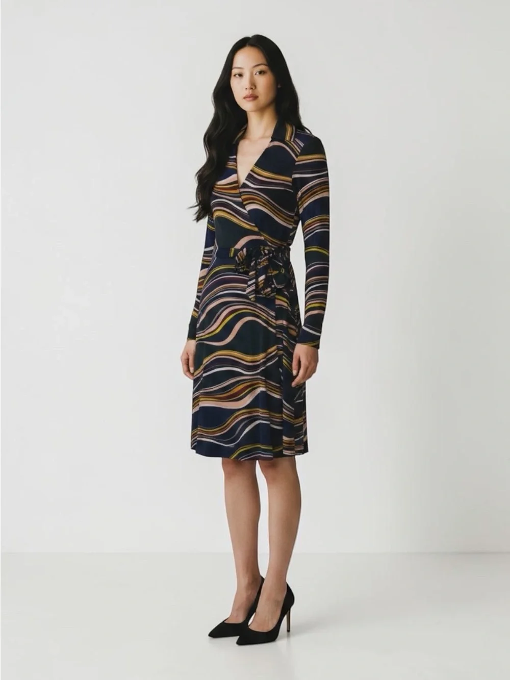 Diane von Furstenberg SILK WRAP DRESS